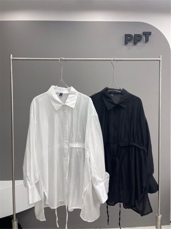 [ppt] single breasted simple comfortable shirt 6719\l