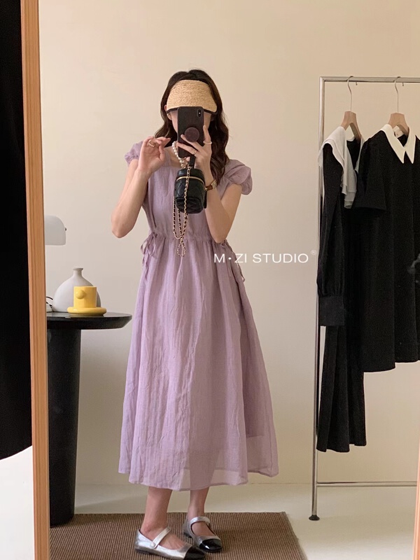 [m.zi studio] sweet temperament gentle dress 16106\hbx