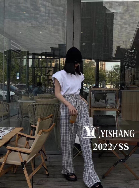 [Yishang & Yiyou] round neck fashion slim vest / suspender (excluding pants) 5220\lsw