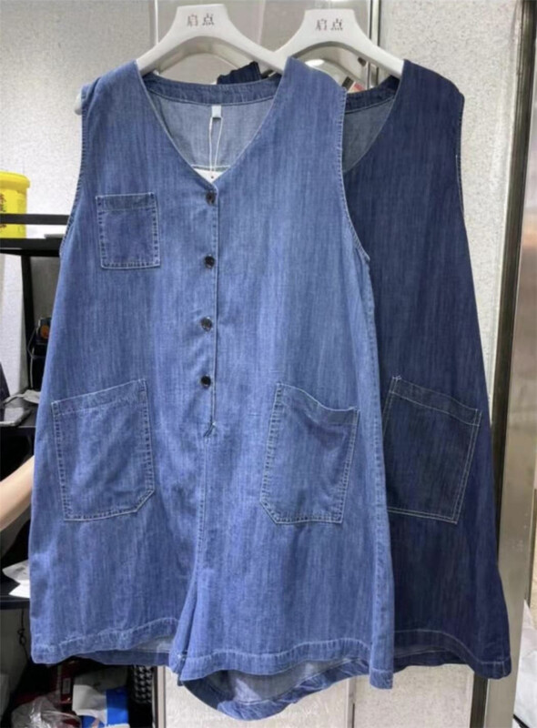 [starting point] V-neck sleeveless comfortable Jumpsuit 1752\l