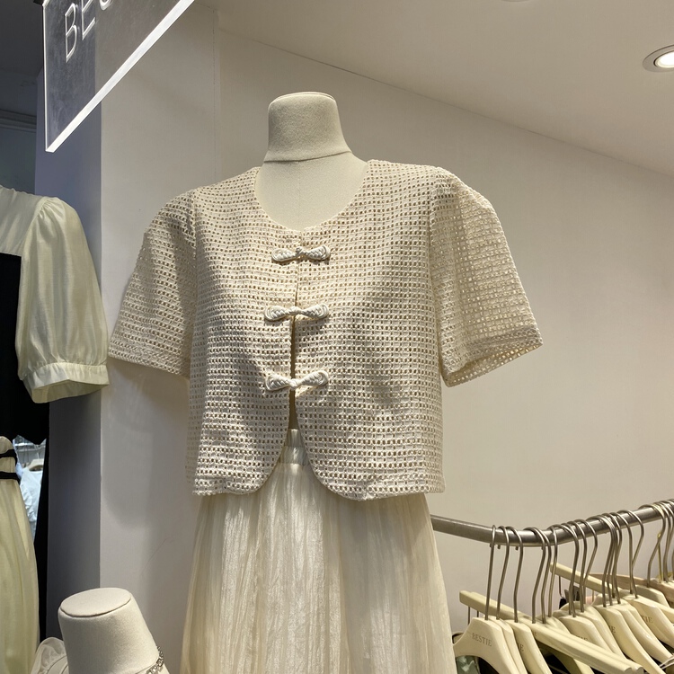 [bestie] national style button up shirt 1582\hjy