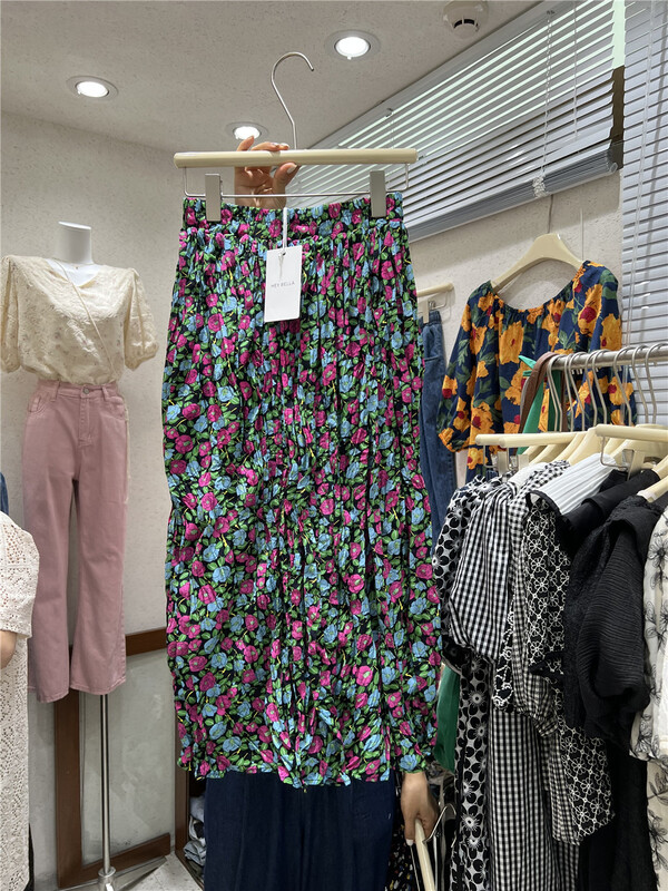 [hey Bella] floral high waist lady skirt f253\ll