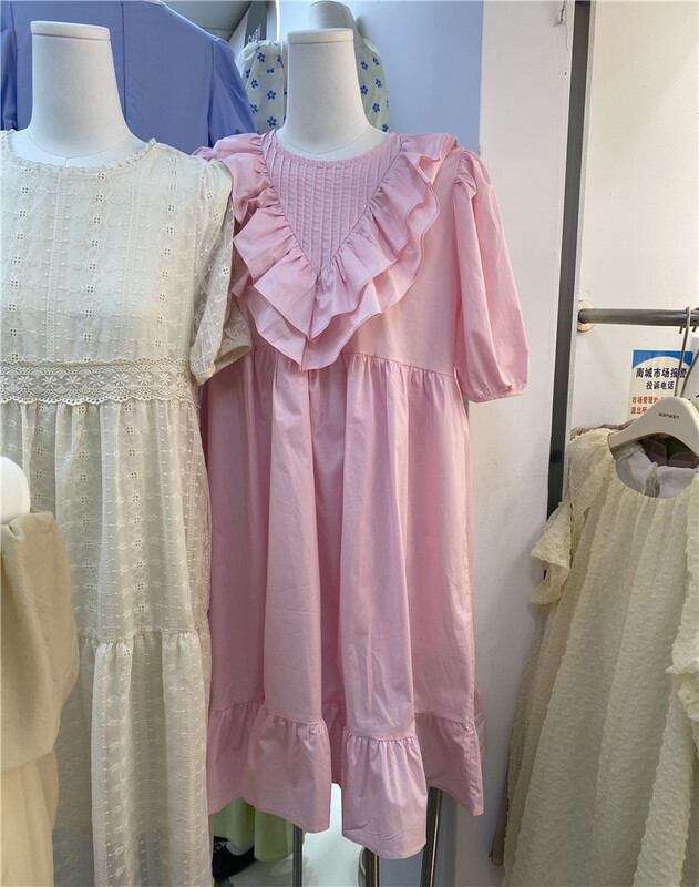 [wanwan] fresh and simple Ruffle Dress 1799\hbx