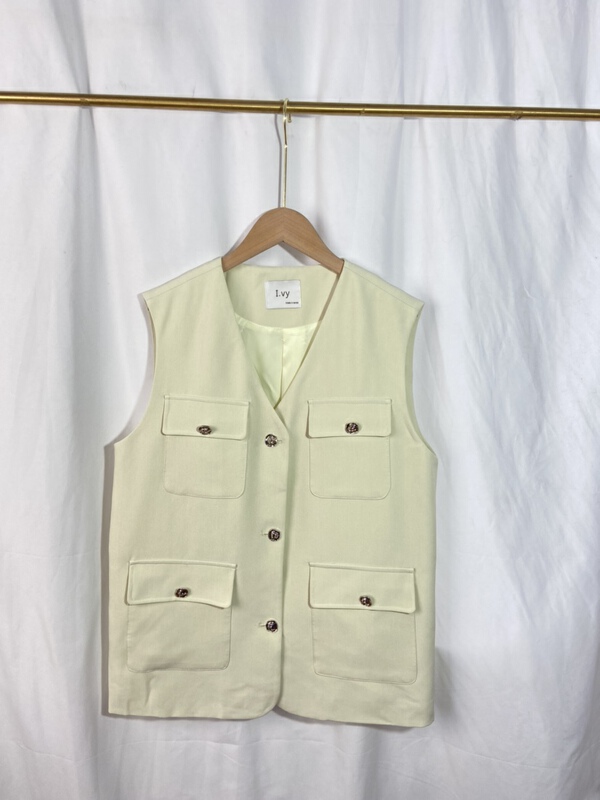 [Yi show shop] small fragrance gentle aging vest 1547\cl