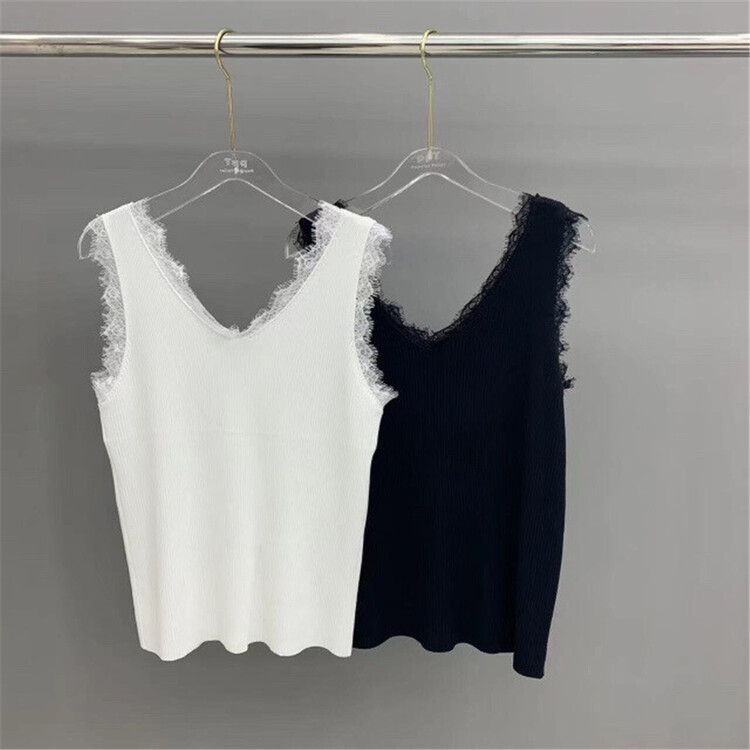 [ppt] ice silk versatile LACE VEST / sling m1901\l