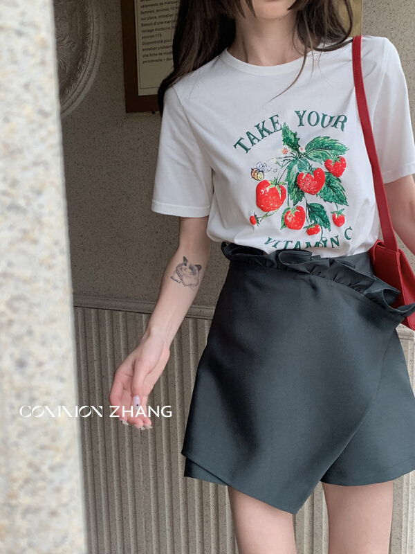 [CZ Zhang] fashionable slim design skirt pants 62475\xyj