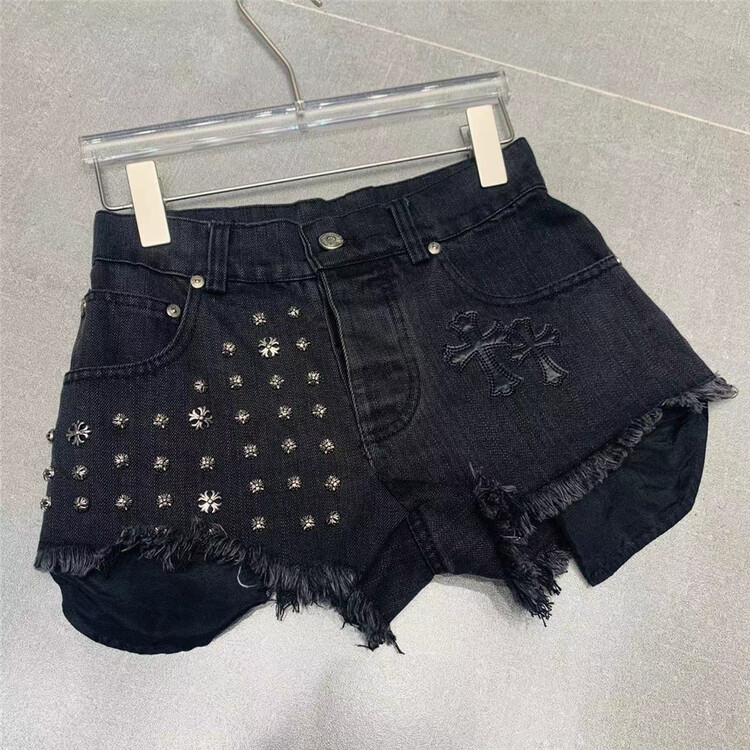 [big C studio] Street trend design raw denim shorts 5113\pcz