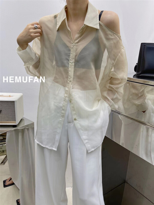 [hemufan hemufan] high grade big brand gradient shirt 3666\l