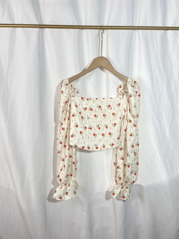 [Yi show shop] Fang Ling gentle lady shirt 1396\cl
