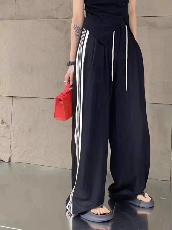 [c.h.z] athletic style versatile multi bar mop pants 90781\wtt