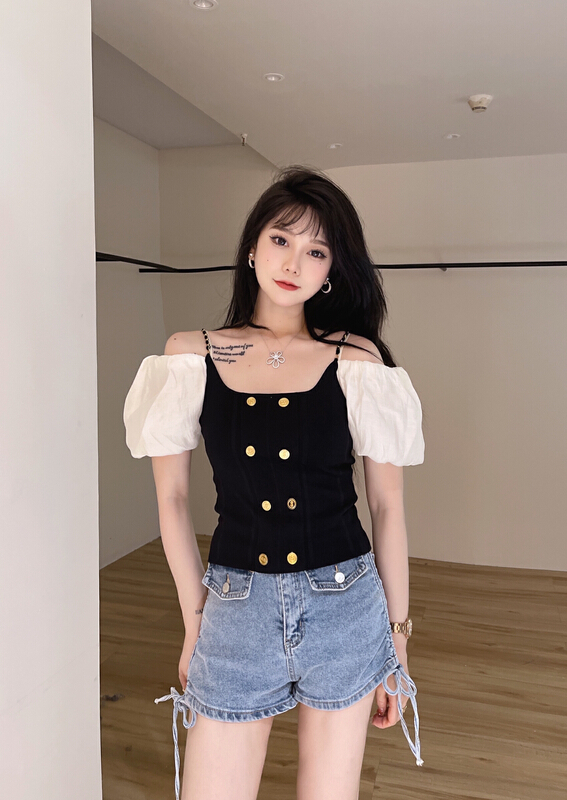 [mi2 (n:aa)] Korean versatile comfortable shirt d01114\jj