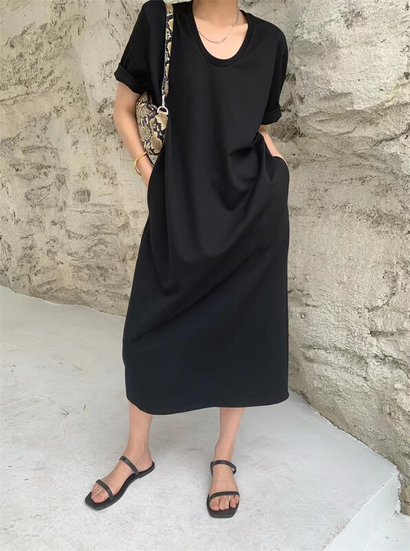 [Ersan] loose and versatile comfortable dress ys1-1321\zxl