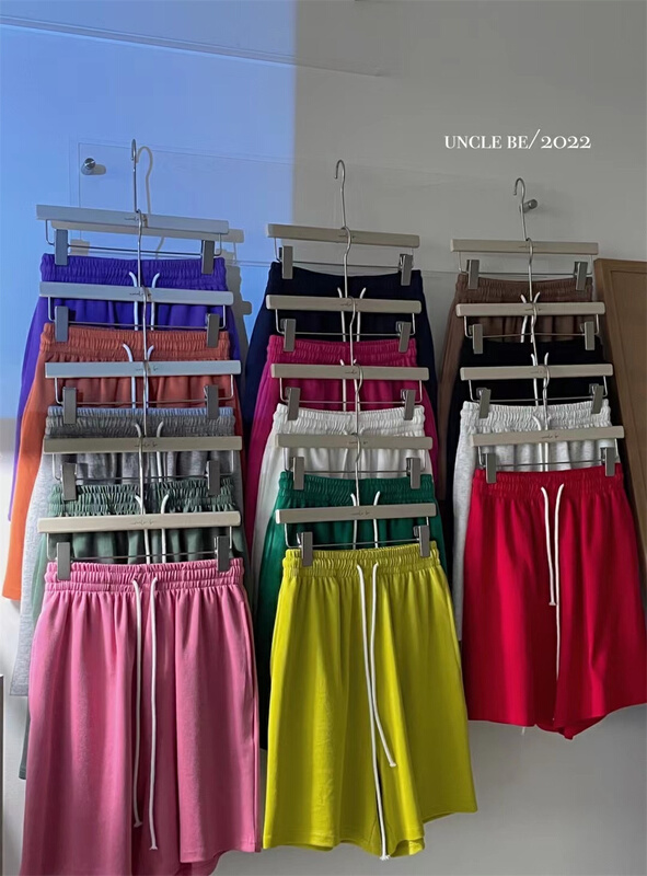 In early summer! [UNC be] versatile comfortable solid casual shorts 5030\xyy