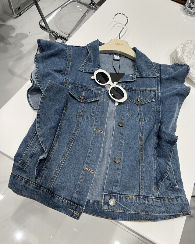 [Dandan] simple and versatile solid color vest 756\lsw