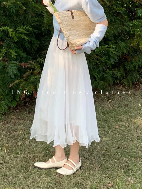 New year in early spring! [ing] new advanced fairy temperament gentle skirt ing-7595\hbx
