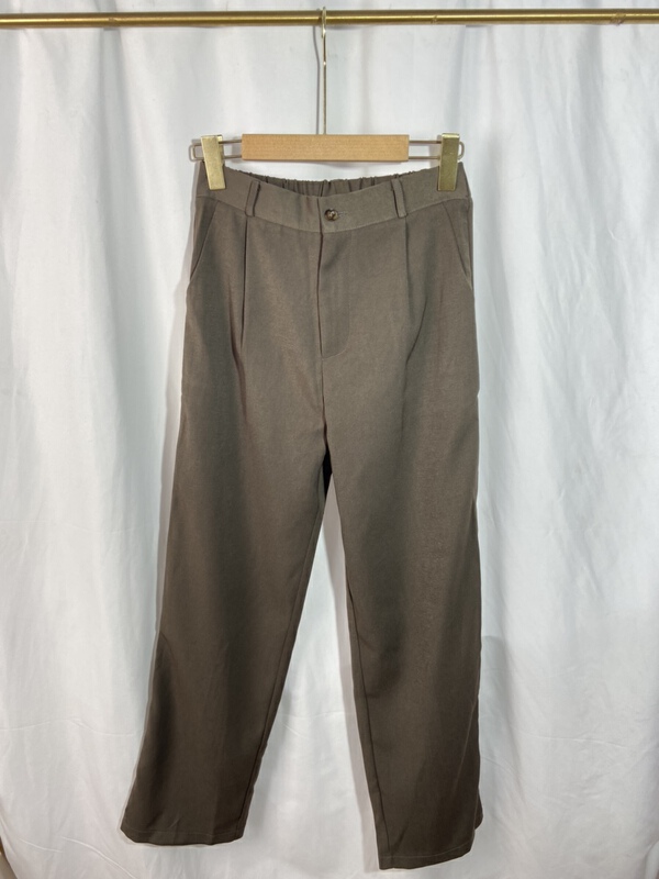 [Yi show shop] Korean simple slim pants 1691\cl