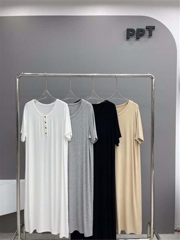 [ppt] casual simple comfortable dress 6605\l