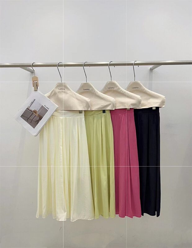 [Lemmy] small fresh and versatile solid color skirt 8626\hbx