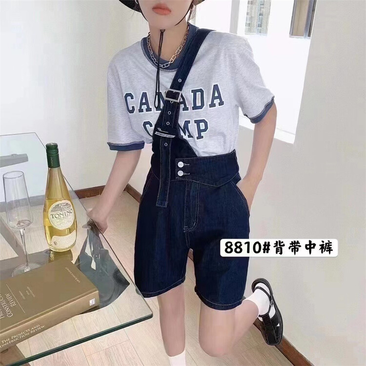 [Machi Lanxi] Korean slim loose and versatile suspenders 8810\jj