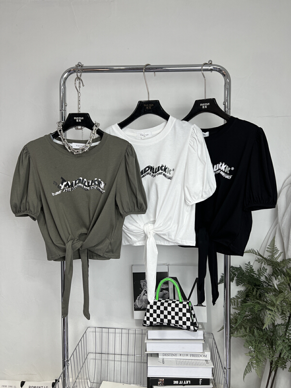 [Baobao (fan fan)] personalized printed Casual Short Sleeve T-shirt 231\ozq