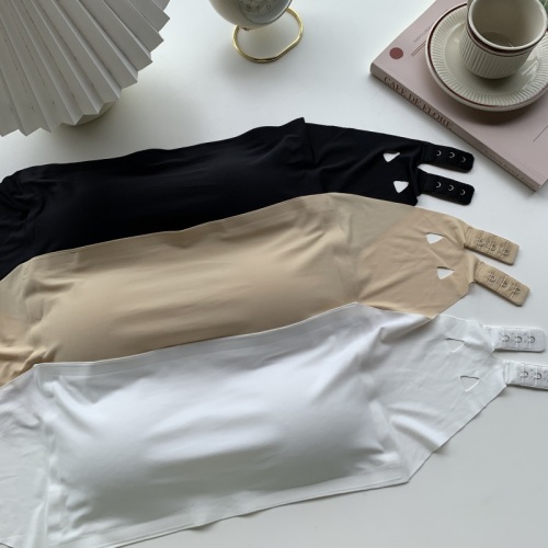 Real auction special price versatile Strapless anti tarnish one line bra wrap bra bra suspender vest