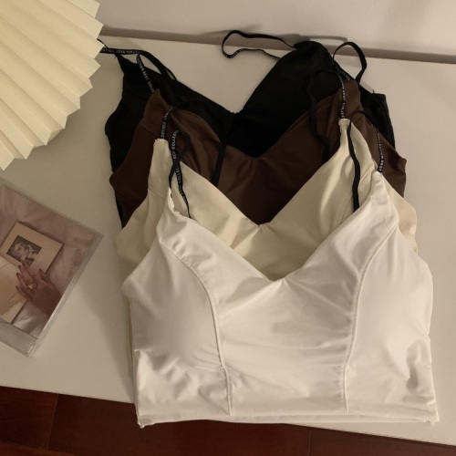 Real price real price summer ice silk beautiful back bra anti light wrap chest short suspender vest backing underwear