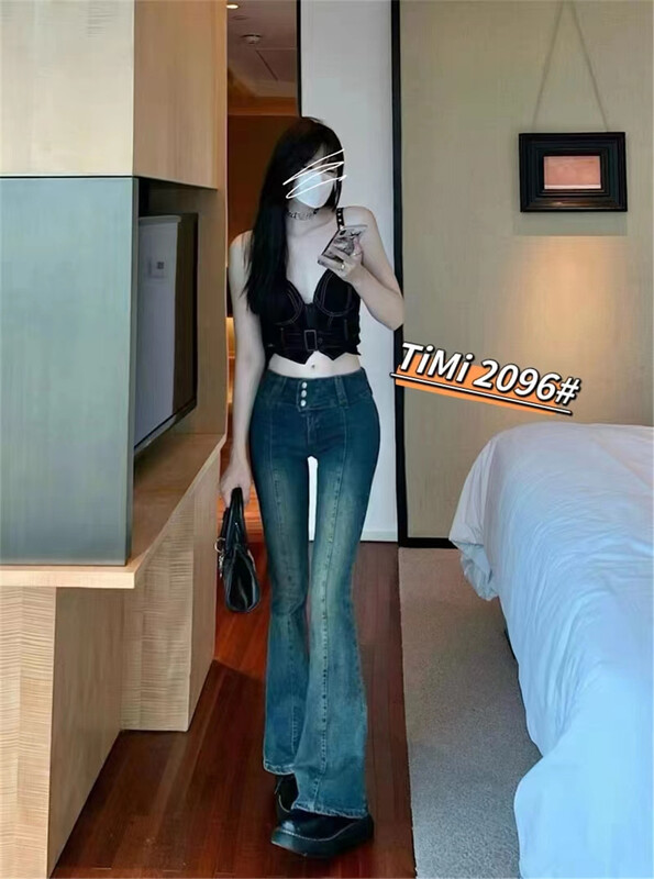 [TIMI] retro micro horn slim fitting jeans 2096\lsw