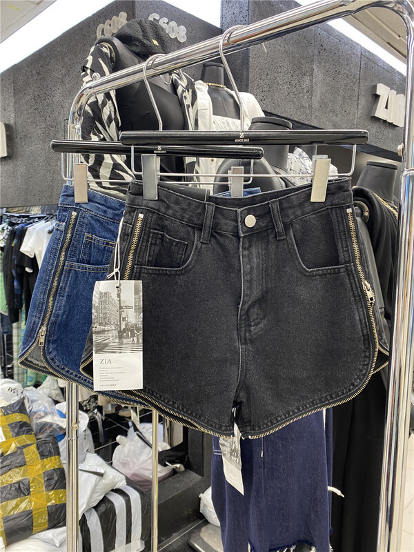 [Zia] simple, slim and versatile denim shorts 18962\gyj