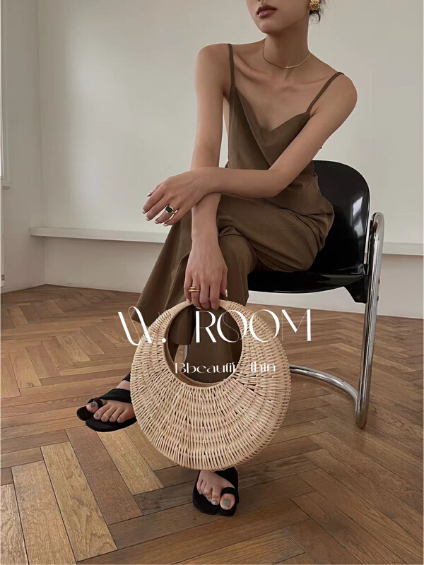 [w.room] sling backless Jumpsuit 1474\zxl