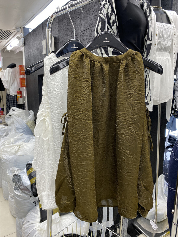 【ZIA】簡約圓領寬鬆小衫  520921#  GYJ