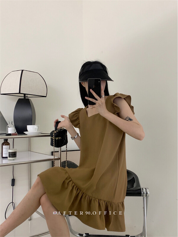 [after.90] square neck lady dress (only skirts) ys1-9961\ll