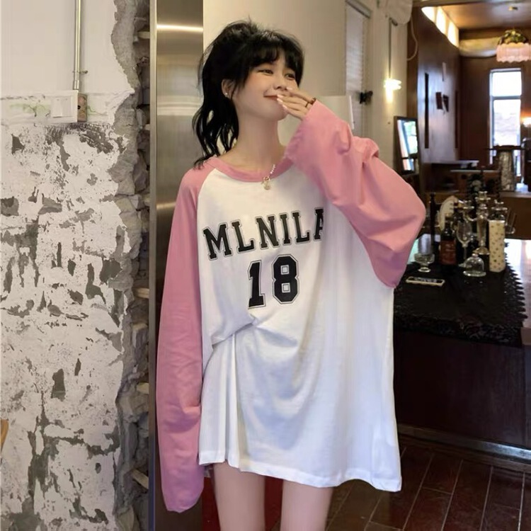 [JX] Korean alphabet sports style stitched sunscreen shirt (only selling sunscreen shirts) 1559\wtt