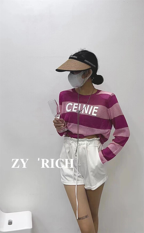 [ZY] color blocked short long sleeve T-shirt 2270\wtt
