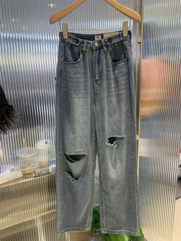 [o not 1] ripped wide leg skinny jeans w628\lsw