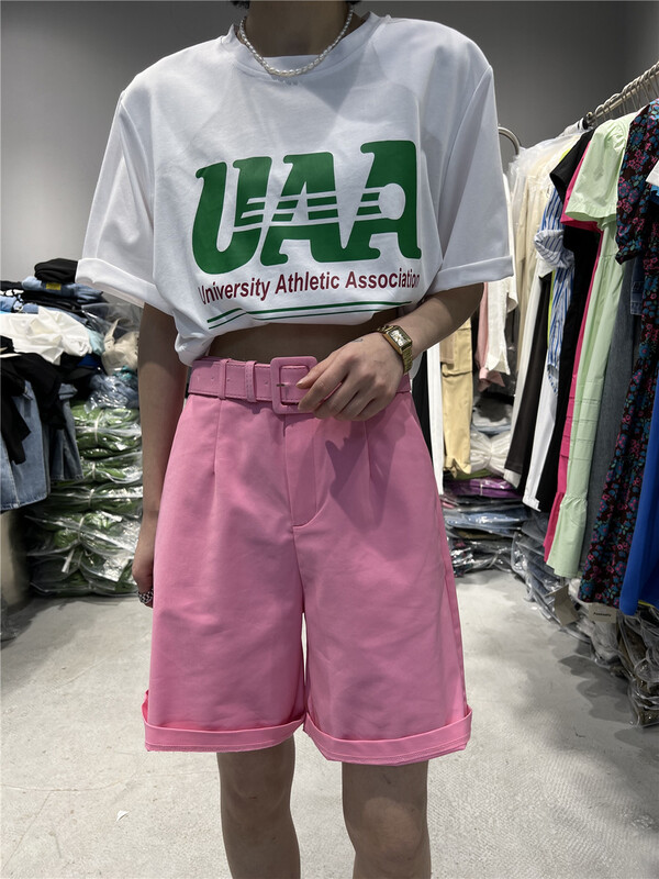 【D+（AIT.)】 Fashionable simple commuter casual shorts (with belt) ys1-71199\ozq