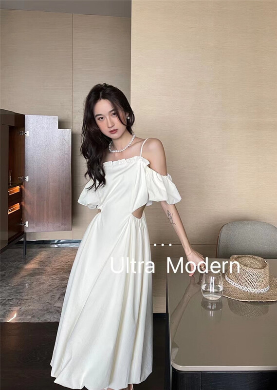 [um micron] elegant little woman suspender dress 88335\hjy