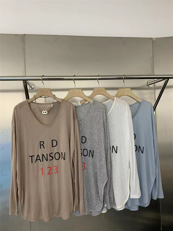 [1to3] personalized letter loose medium length sunscreen shirt 158\lsw