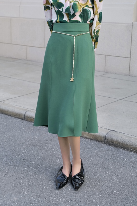New year in early spring! [Hanna including that] fashionable high waist and large swing A-line skirt (without accessories) ys2-3059\xj