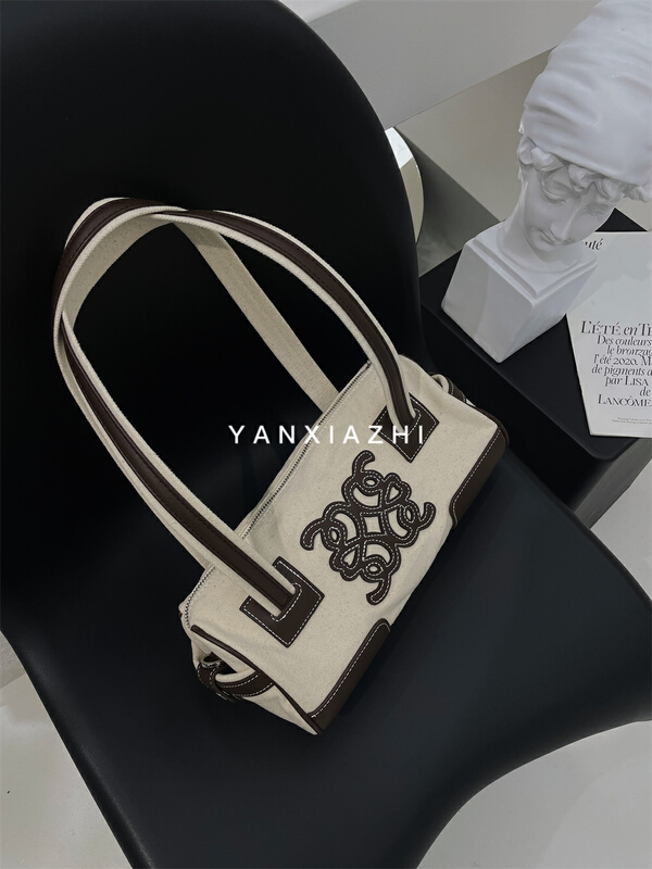 [bottom line] trend color contrast printing versatile shoulder bag 203-3110\ccl