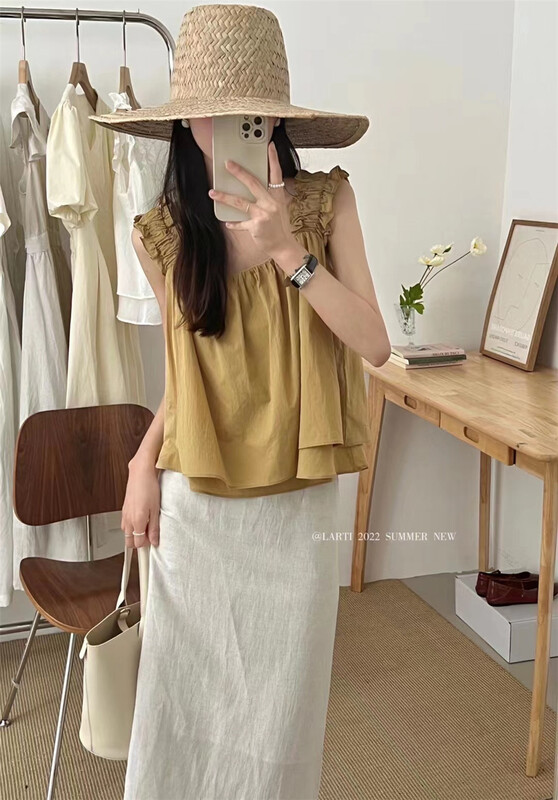 [Lina] Korean aging gentle vest / sling 9107\zxx