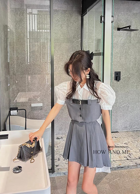 [how and me] Korean style versatile suit 7133\lsl
