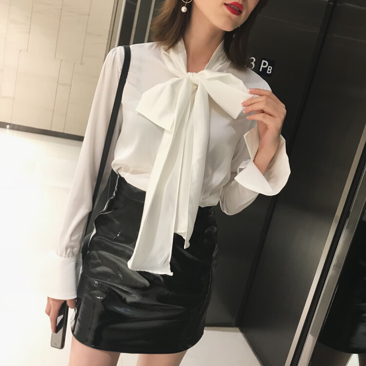 Original price 72.45! [Linna] fashionable and elegant shirt 6815\jj
