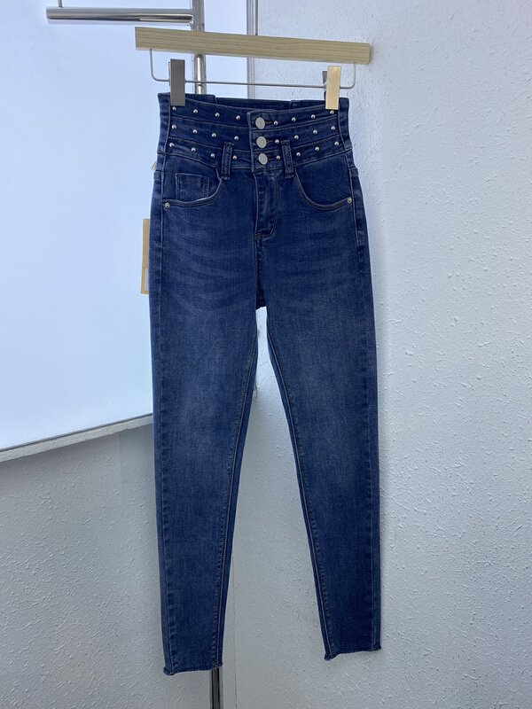 Original price 45.12! [okd] small foot versatile Korean jeans 2037\zxl