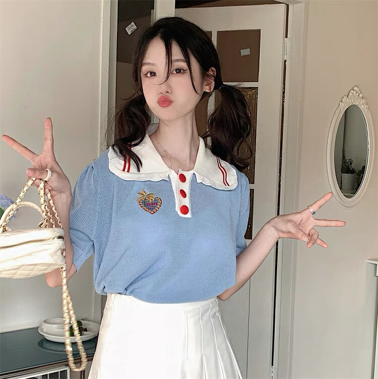 [f · P] Korean sweet age reducing minority sweater 98096\hbx