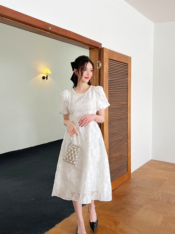 [Hanna inclusive] temperament commuter versatile dress m5273\jhy