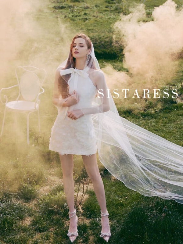 [Sistar] French Sequin fairy design bow dress 9218\jj