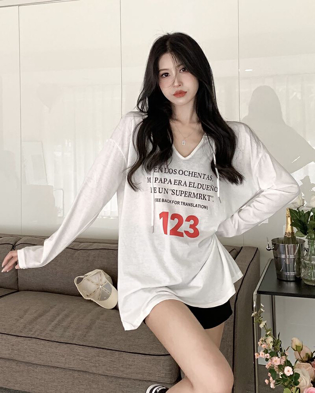 [JX] hooded letter printed casual sunscreen shirt 1556\wtt