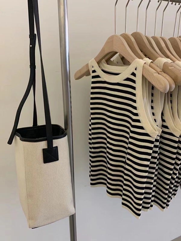 [malt] fashion stripe casual versatile vest / sling 3161\xyj