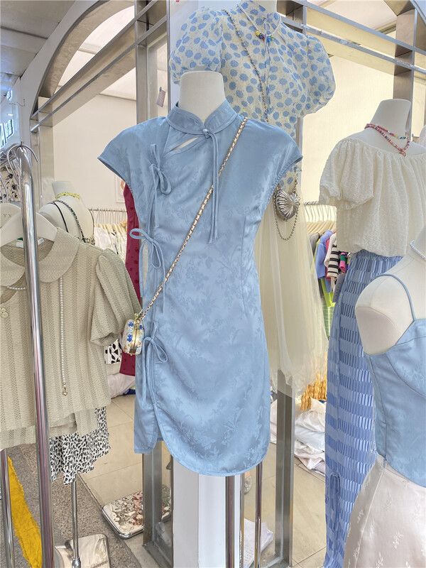 [y.x] retro elegant cheongsam dress ys1-2301\hjy