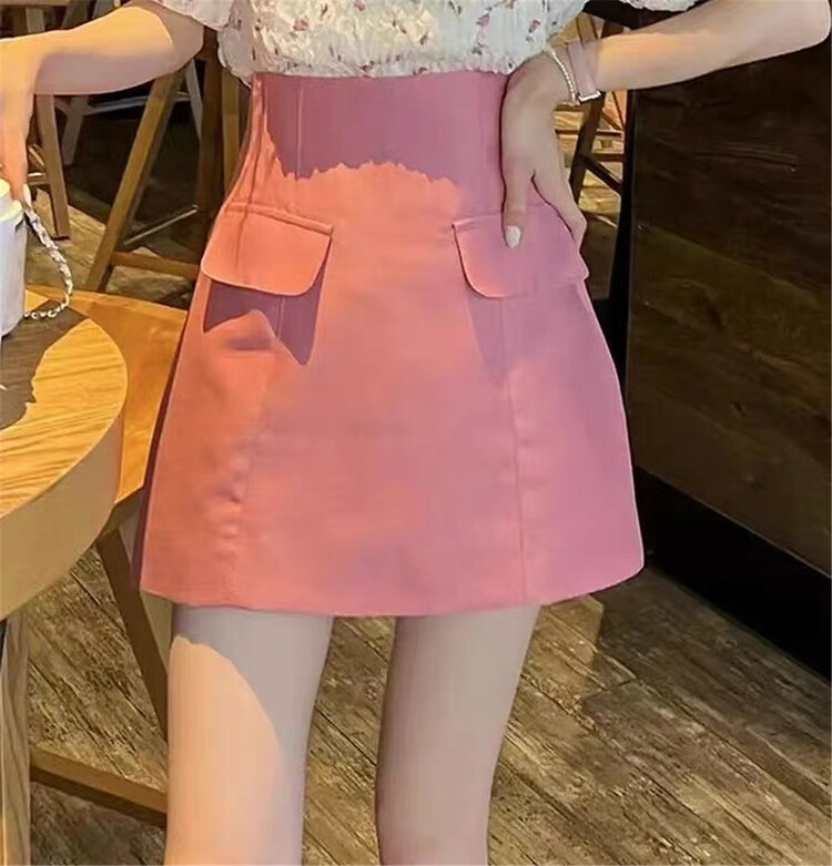 [H.Y] pocket fashion skirt 663\xyj